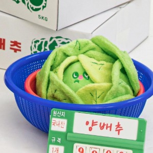 바잇미 양배추 킁킁볼 장난감